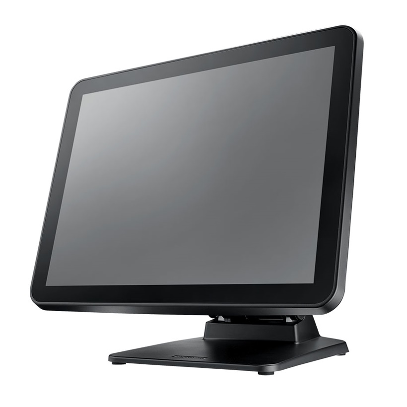 15" 4:3 monitor P-touch black  with USB VGA cable